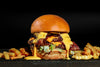 Sweet-Spicy Burger & Fries