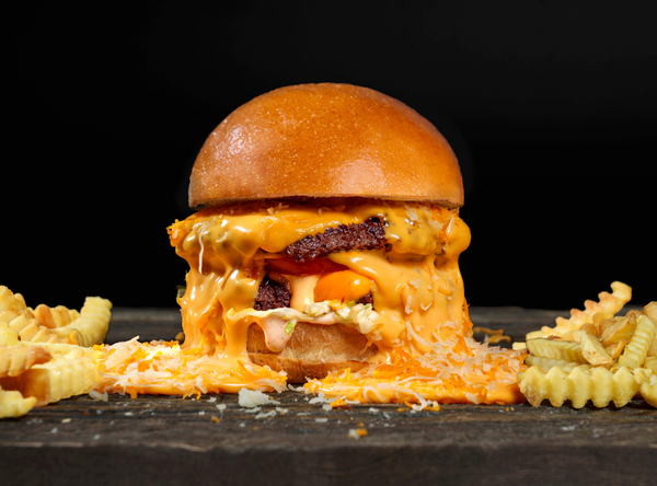 More Cheese Burger & Fries, Big Sam's